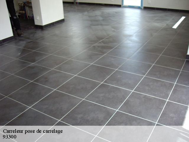 Carreleur pose de carrelage  93300