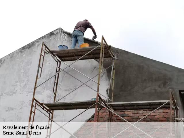 Ravalement de façade Seine-Saint-Denis 