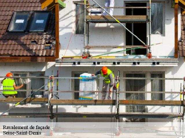 Ravalement de façade Seine-Saint-Denis 