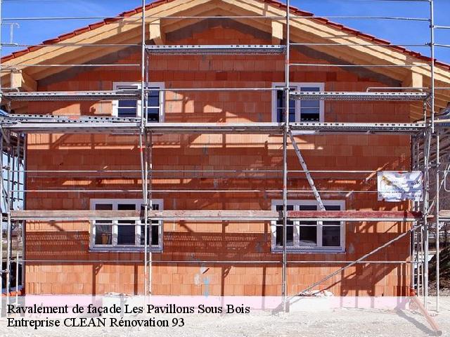 Ravalement de façade  les-pavillons-sous-bois-93320 Entreprise CLEAN Rénovation 93