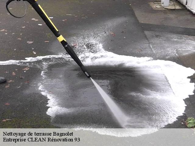 Nettoyage de terrasse  bagnolet-93170 Entreprise CLEAN Rénovation 93