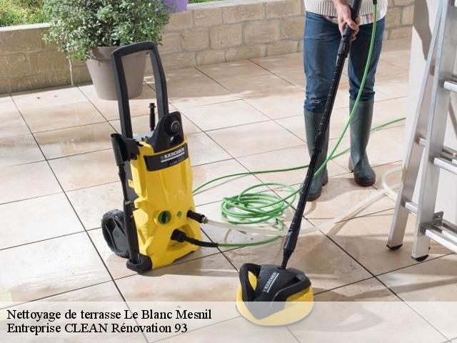 Nettoyage de terrasse  93150