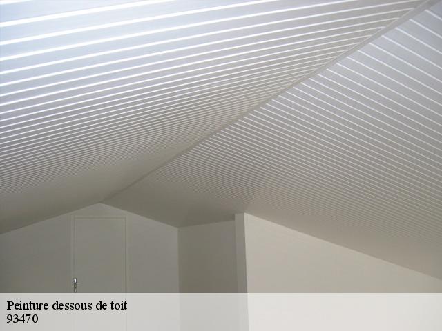 Peinture dessous de toit  93470