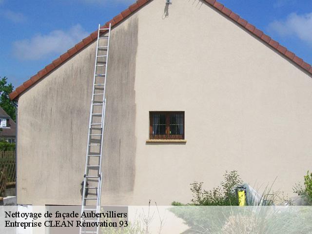 Nettoyage de façade  aubervilliers-93300 Entreprise CLEAN Rénovation 93