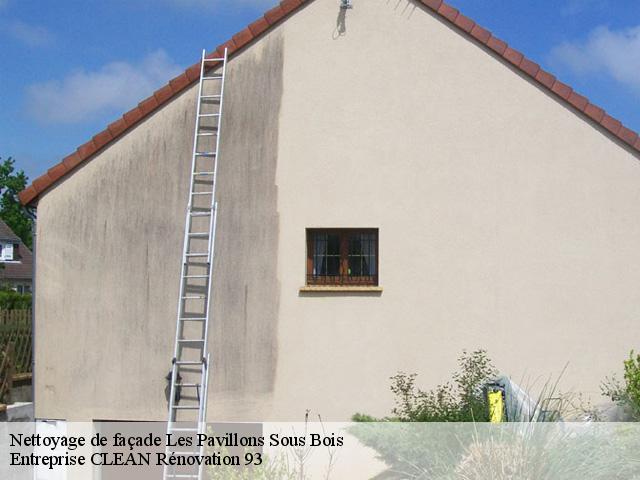 Nettoyage de façade  les-pavillons-sous-bois-93320 Entreprise CLEAN Rénovation 93