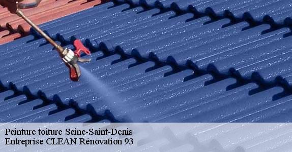 Peinture toiture 93 Seine-Saint-Denis  Entreprise CLEAN Rénovation 93