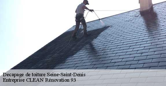 Decapage de toiture 93 Seine-Saint-Denis  Entreprise CLEAN Rénovation 93