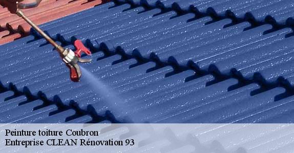 Peinture toiture  coubron-93470 Entreprise CLEAN Rénovation 93