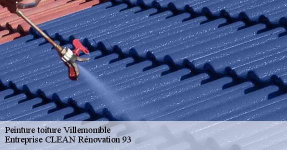 Peinture toiture  villemomble-93250 Entreprise CLEAN Rénovation 93